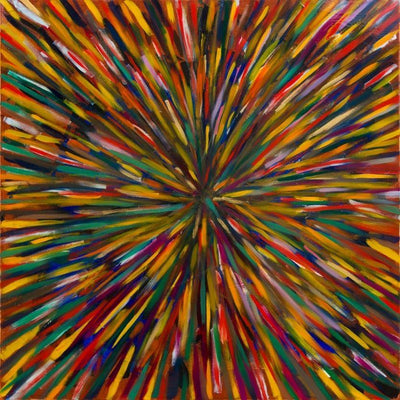 Lesmo 1 Oil, Acrylic and Epoxy on Canvas Stefan Johansson 